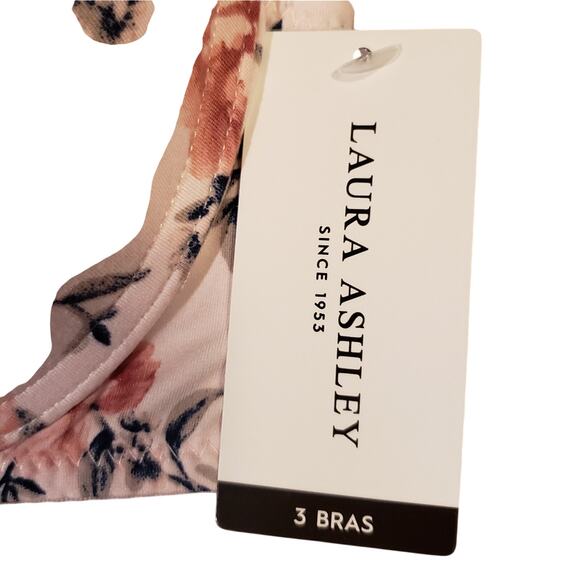 Laura Ashley NWT 3pk Comfort push‎ up underwire support T-shirt bras 34C - Picture 5 of 9